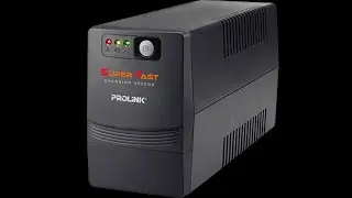 Prolink PRO1250SFC - UPS Battery Test in case of power interruption!