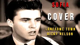 (Studio ATB 54) COVER Lonesome Town de Ricky Nelson chanté par Sofia 2020.
