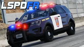 Del Perro patrol as a Minnesota State Trooper - GTA 5 LSPDFR