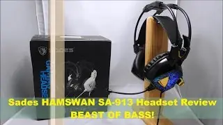 HAMSWAN SADES SA 913 Gaming Headset Review | BEAST OF BASS!