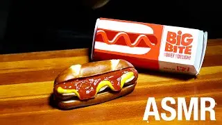 ASMR 7-ELEVEN HOT DOG🌭 (No Talking) Eating Sounds