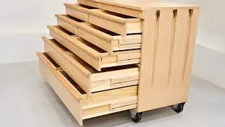 Making The Coolest Toolbox Ever - Woodworking