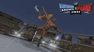 Smackdown vs Raw 2011 | The Rock Makes The Rock Bottom All Divas #1