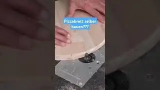Wie baut man ein Pizzabrett selbst? #woodworking #diy