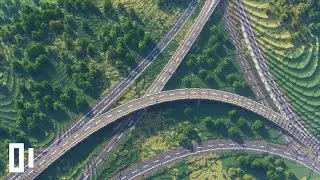 Make HUGE Minecraft road curves in 5 minutes or less | CurveBuilding Plugin