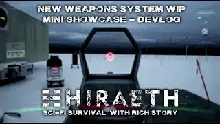 HIRAETH #game  new  weapons system preview - wip #unrealengine #devlog
