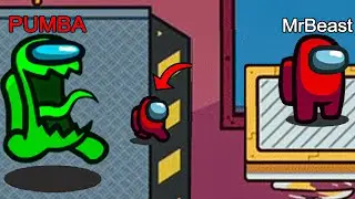 Unluckiest PET in Hide n SEEK! Among Us Funny Moments 