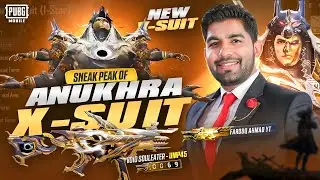 Maxed Anukhra X-Suit and UMP-45 | 🔥 PUBG MOBILE 🔥