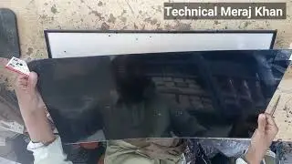 Ecostar LED TV | Panel opening | Screen fault | Blank Screen |