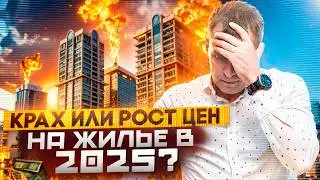 Где рухнут цены на жильё в 2025? Полный прогноз рынка недвижимости!