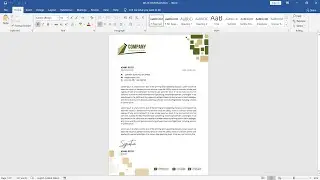How to Convert Illustrator Letterhead to Microsoft Word Letterhead