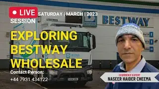Live Session From BESTWAY Wholesale UK's Largest Wholesale Store | Product Hunting Amazon Account
