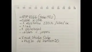 Programación Arduino de NodeMCU (ESP8266) con VSCode y PlatformIO