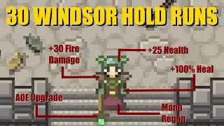 I did 30 Windsor Hold Runs, this is how it went...  Stein World Let's Play - EP28