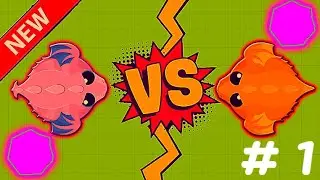 Mope.io | Nyans not hot! vs Ruzgar | CLAN WAR!