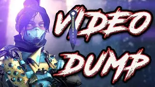 Dumping my Apex legends highlights on youtube for my future enjoyment