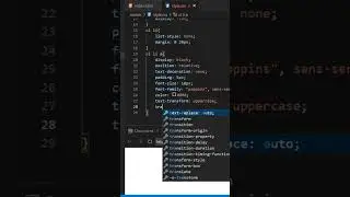 Hover Effect In Navbar HTML & CSS #programming #html #css  #short