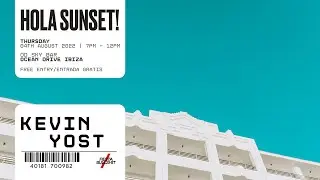 KEVIN YOST at Ocean Drive Ibiza - Ibiza 2022