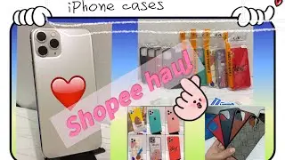 Cute Cases haul from shopee❤️