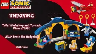 UNBOXING - Tails Workshop and Tornado Plane (76991) | LEGO Sonic the Hedgehog