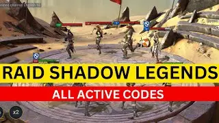 Raid Shadow Legends Promo Codes 2023 (April 2023)