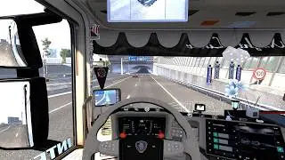 ETS2 MODS (v1.59) Eugene Scania NextGen PGRS Tuning LOUD V8 Open Pipe SOUND + Skin + Custom interior