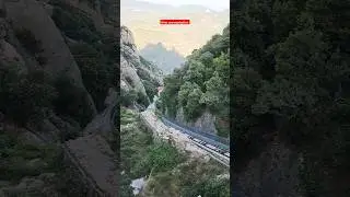 Train track of Montserrat Barcelona 🚋😁