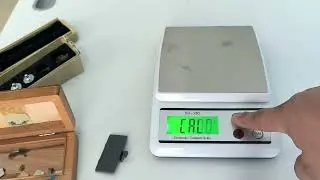 Кухонные весы в лаборатории. Показания и попытка калибровки