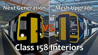 SCR Class 158 Next Gen VS Meshed Interior - Stepford County Railway - Roblox
