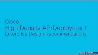 Cisco High Density Wireless Design