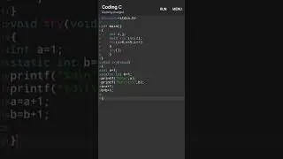 static variable program