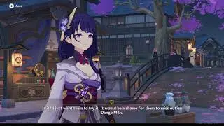 Tsundere Ei Actually Wants More Dango Milk | Genshin Impact
