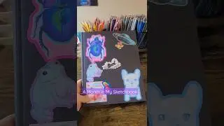 A Month in My Sketchbook #sketchbookart #artideas #sketchbooktour #art #gouache #acrylicgouache