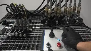 Monoblock Hydraulic Valve 4 Functions with Proportional Control Box
