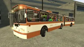 Учебный троллейбус ЗиУ 6205(10)|Gmod Trolleybus FS#2|Turbosovietsk