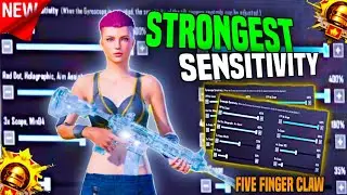 BEST SENSITIVITY SETTING'S AND CANTROL CODE FOR PUBG BGMI 2024 😎 || PUBG BGM