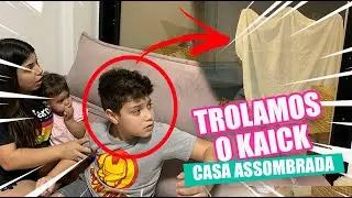 WE TROLL THE KIDS - HAUNTED HOUSE | Kathy Castricini
