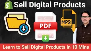 Learn to sell digital products on Shopify in just 10 minutes | Complete Guide