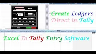 Excel to Tally Voucher Import II Excel to Tally Entry GST Software