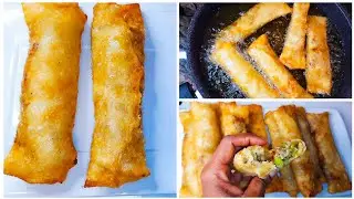 I Made Spring Rolls For Lunch And I Can't Stop Eating Them.