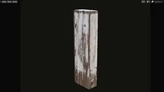 worn wood paint _ preview