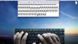 Touch Typing Course : How to type CAPITAL letters