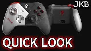 Cyberpunk 2077 Limited Edition Xbox One Controller Quick Look | JKB