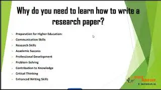 Why do you need to learn how to write a research paper | TSD IT Tutorials
