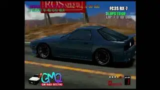 PS2版 バトルギア2 中級 ★×5 + リプレイ FC3SRX-7