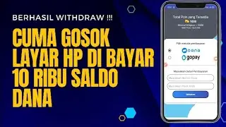 Baru Rilis !! Apk Penghasil Uang Cash Me - Cuma Gosok Layar HP Di Bayar 10Ribu !! Live Withdraw