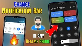 How to Change Notification Bar in Realme Phone | Notification Bar Change | Realme C2 | 2022