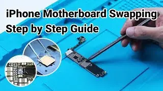 How to Swap iPhone 7 Motherboard A10 CPU – Old Data Saved | iPhone Repair Lesson