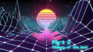 [TUTORIAL] Create a Synthwave Animation Loop in Maya & After Effects - Part 2: Animated Landscape
