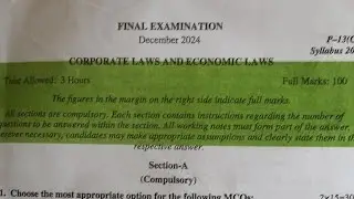 CMA FINAL LAW MCQ DEC24 #cma #cmastudent #cmaexams #cmafinals #cmainter #ca #cmaupdate #cmaexams